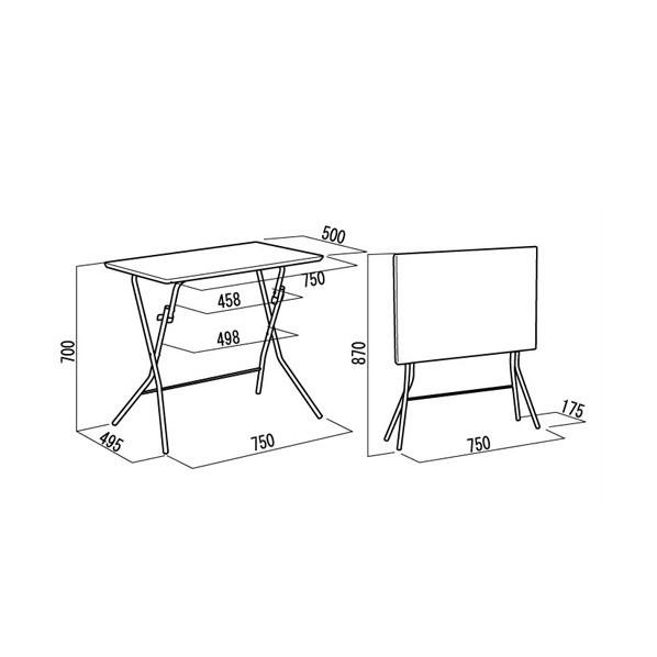 アズワン スタンドタッチテーブル　ＳＢ−７５Ｗ 3-5000-01｜diy-tool｜02