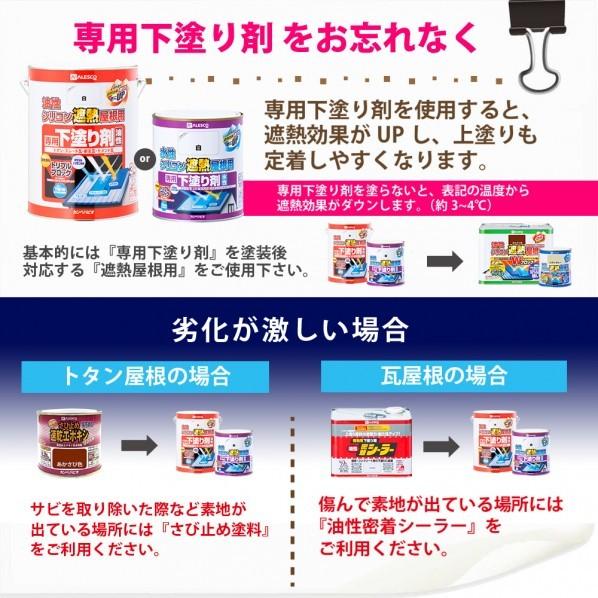 株式会社カンペハピオ(関西ペイント株式会社) 油性シリコン遮熱屋根用 油性つやあり 新ぎん黒 238×238×350(mm) 001776457231｜diy-tool｜07