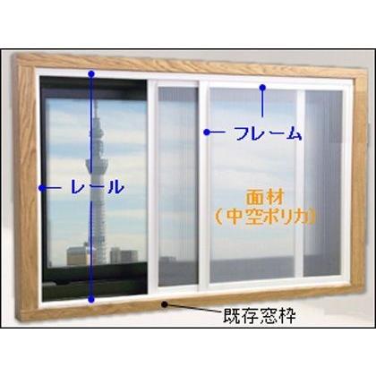 法人専用品※アクリサンデー エコな簡易内窓セット（遮熱・断熱二