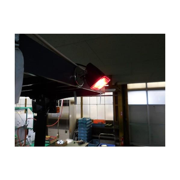 青木製作所 フォークリフト向け LEDラインライト(赤色) AMEX-FL01R 1点の画像