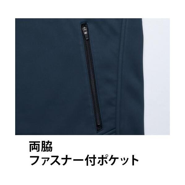 Asahicho ゴアウインドストッパーソフトシェルジャケット 51038 3L ブラック ブラック 3L 51038 3L 12 1着の画像