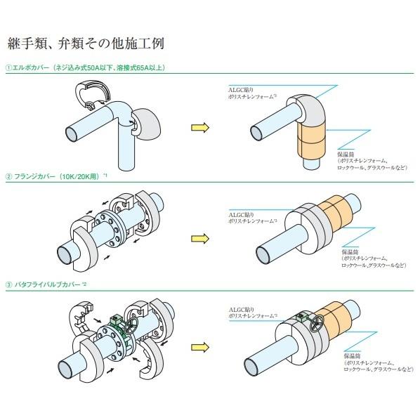 アディア スチロールバルブカバー 砲金バルブ用 40A×厚さ30mm 1個