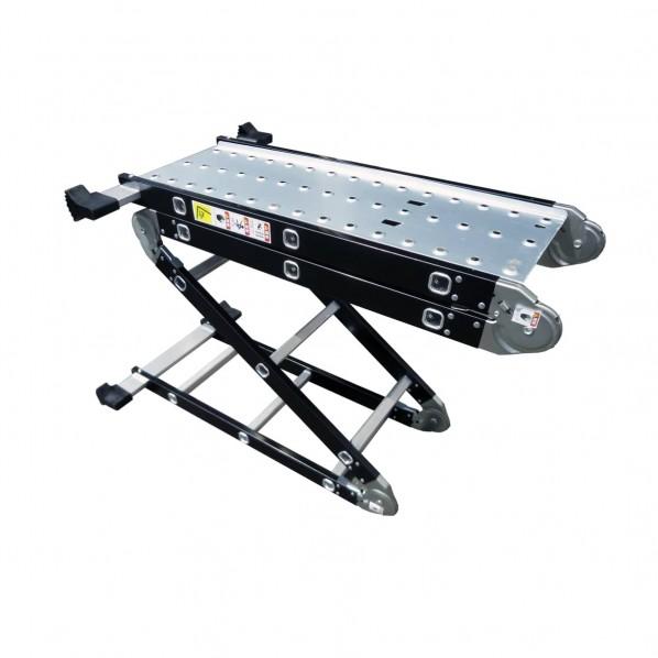 アルミス ASL-8BK マルチ脚立 J0092 アルミス ASL-8BK万能はしご兼用脚立ラタ゛- ASL-8BK : DIY FACTORY
