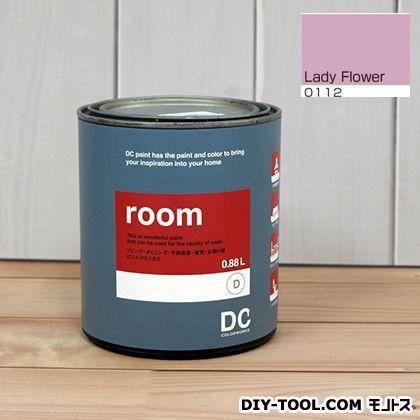 DCペイント かべ紙に塗る水性塗料Room(室内壁用ペイント) 【0112】Lady Flower 約0.9L｜diy-tool