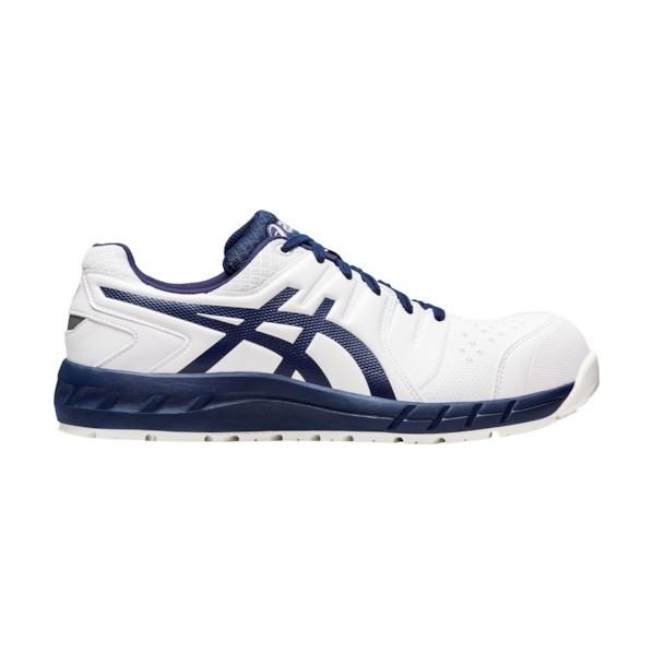 アシックス WINJOB CP113 安全靴 ホワイト/ピーコート25.0cm アシックス ウィンジョブ CP113 (安全靴・セフティシューズ) ホワイト