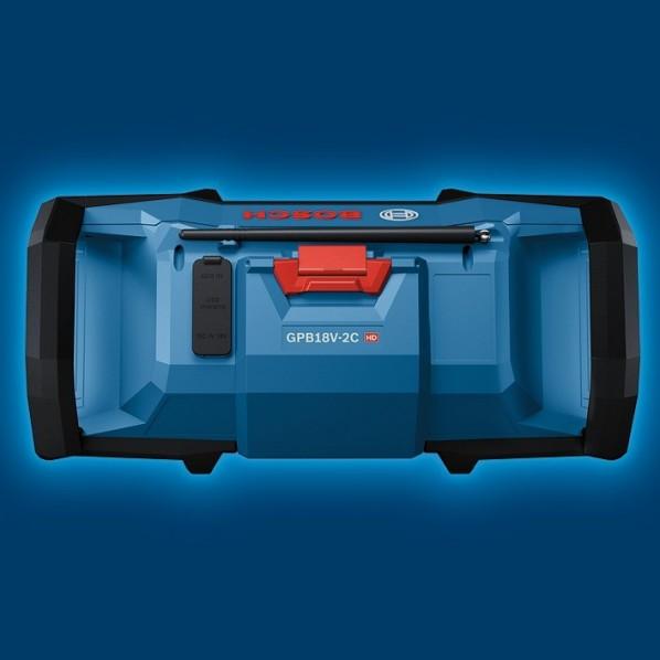 ボッシュ現場ラジオGPB18V-2Cの画像