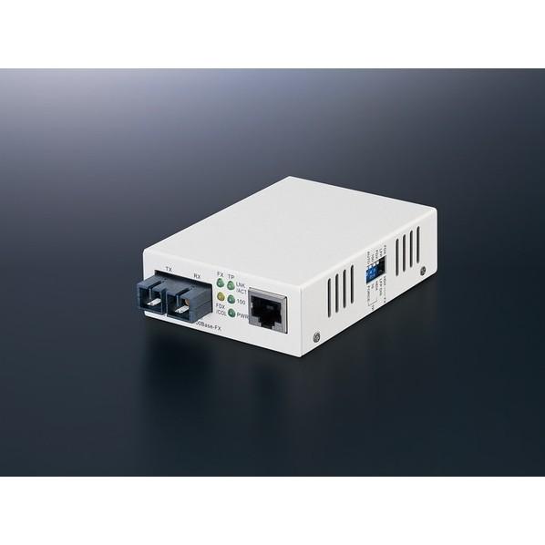 バッファロー 光メディアコンバータ 100BASE-TX←→100BASE-FX(SC)変換 シングルモード5km LTR2-TX-SFC5R 1個_1