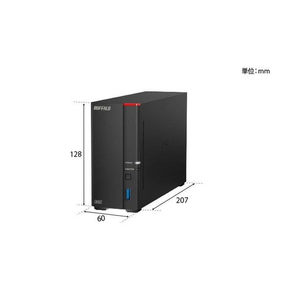 バッファロー リンクステーション SOHO向け LS710DNB ネットワークHDD 1ベイ 1TB LS710DN0101B 1点_1
