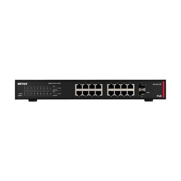 バッファロー 法人向け レイヤー2 Giga PoE スマートスイッチ BS 