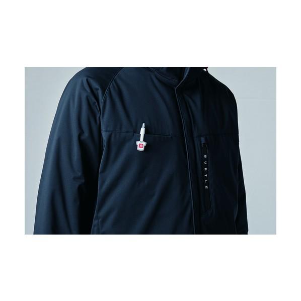 バートル(BURTLE) ストレッチフーディ防寒ジャケット3260-35-XXLブラック ブラック XXL 3260-35-XXLの画像