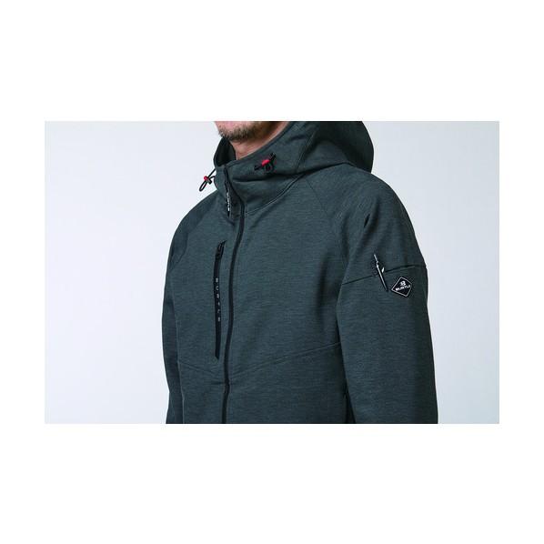 バートル(BURTLE) 【25年12月末入荷見込み】 フーディブルゾン 851-06-L チャコールグレー チャコールグレー L 851-06-L 1着_3