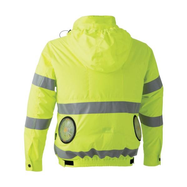 CUC WZ ハイビス安全EFジャケット 蛍光オレンジレッド M 9008-141-M