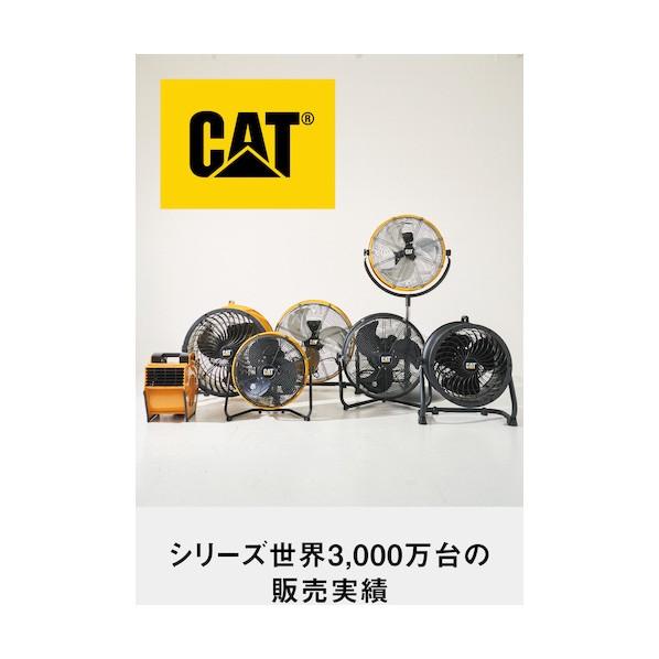 キャタピラー社 工場扇 35cm(壁・床タイプ)羽根軸360°回転機能付