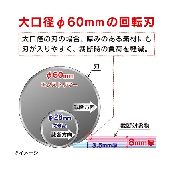 カール事務器 カール 裁断機 エクストリマー A2サイズ XTM-650 : DIY