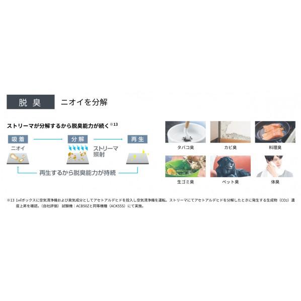 ダイキン(DAIKIN) UVストリーマ空気清浄機 ACB50Z-S 学習机