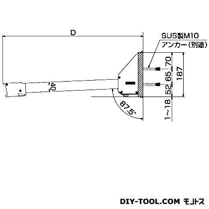 ダイケン RSバイザー アルミポリカ D1000×W1900 RS-D 0|diy-tool|03