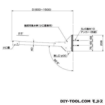 DAIKEN RSバイザー 後勾配 D1500×W1700 （RS-KB） - エクステリア