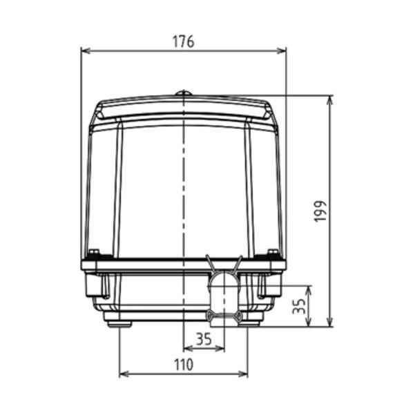 大晃機械 ブロワ 80L/min （浄化槽・魚水槽用） 単相AC100V TIP-80F 1台_3