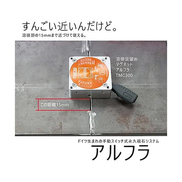 ダイドーハント アルフラ マグネットホルダー 平鋼用 吸着力300kg TMC300 10103275 1個