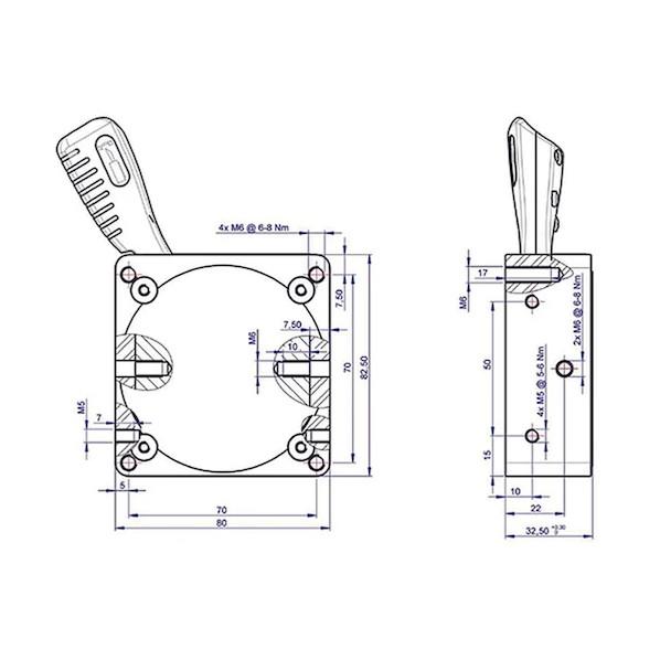 ダイドーハント アルフラ マグネットホルダー 平鋼用 吸着力300kg TMC300 10103275 1個