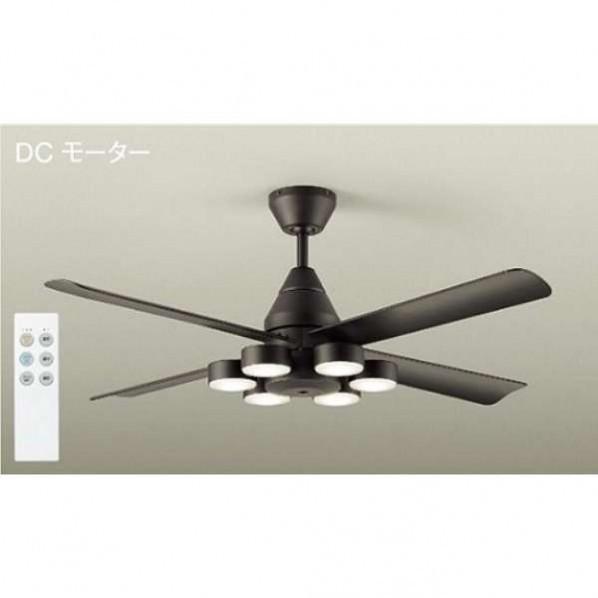 大光電機 DCモーターシーリングファン 8畳 リモコン付 電球色 ASL-615