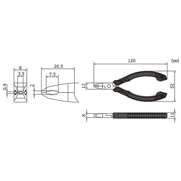 エンジニア ネジザウルスm2 PZ-57｜diy-tool｜07