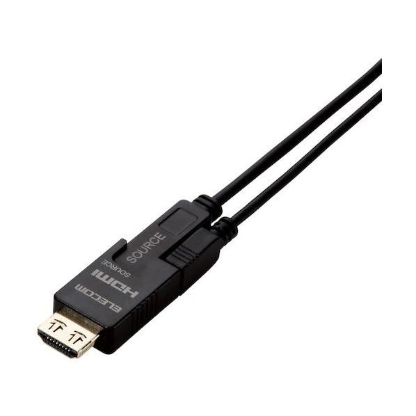 長尺HDMIケーブル アクティブオプティカル 30m DH-HDLOB30BK 【イーサネット】