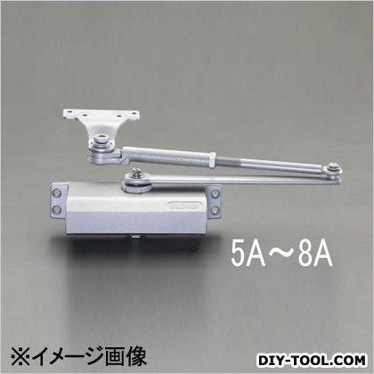 エスコ(esco)　以下ドアクローザー(パラレル型)シルバー　65kg　EA951LD-7A