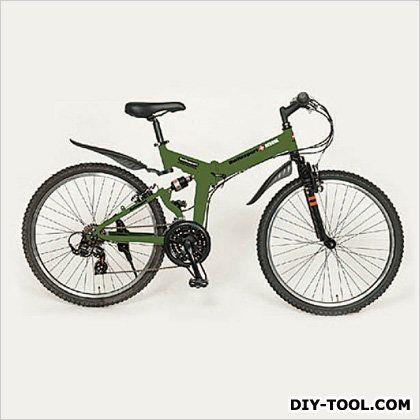 ※法人専用品 ※エスコ (esco) 26インチ折畳み式自転車 EA986Y-34