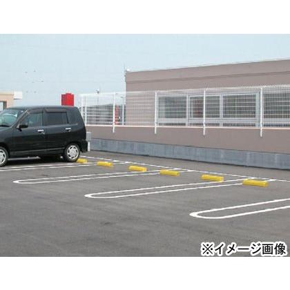 エスコ 550x130x85mmカーストッパー(ゴム製・/2個) 550(W)×130(D)×85(H)mm グレー EA983FK-62 2個の画像