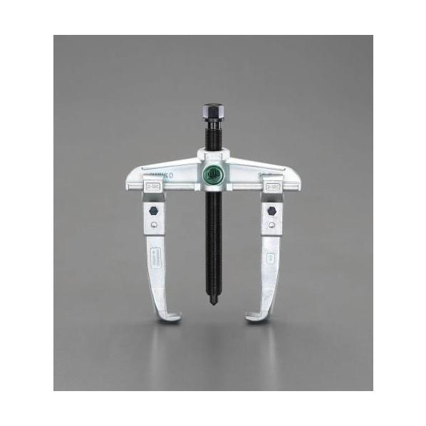 エスコ ユニバーサル2本爪プーラー 160mm EA500AA-160