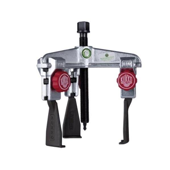 エスコ ［固定ねじ付］スライド式プーラー 120mm EA500BG-120