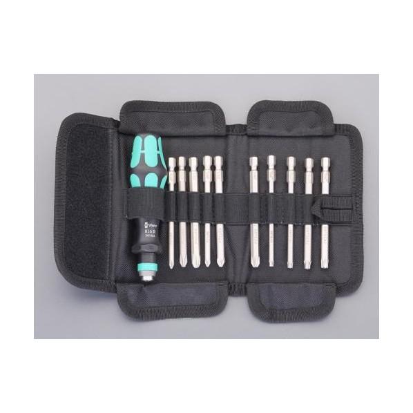 エスコ(esco) [+ Pozi Torx] ドライバーセット(差替式) EA550BT-8