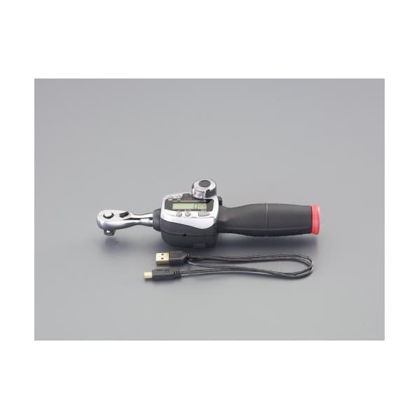 エスコ デジタルトルクレンンチ(USBタイプ) 17-85N・m(3/8inDR) EA723JH-65