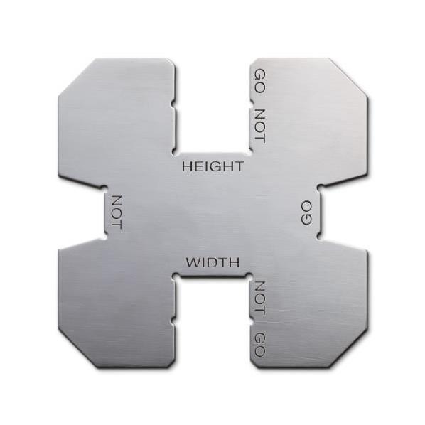 エスコ(esco) 51- 98 ガスケット幅・高さ測定限界ゲージ EA719K-74