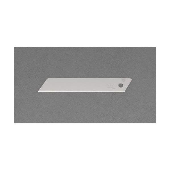 エスコ(esco) 110x18x0.05mm カッターナイフ替刃・折れ線無(300枚 EA589CA-5