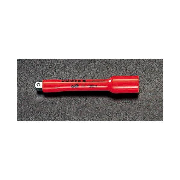 エスコ 絶縁エクステンションバー 1/2Sq×125mm EA640LE-125