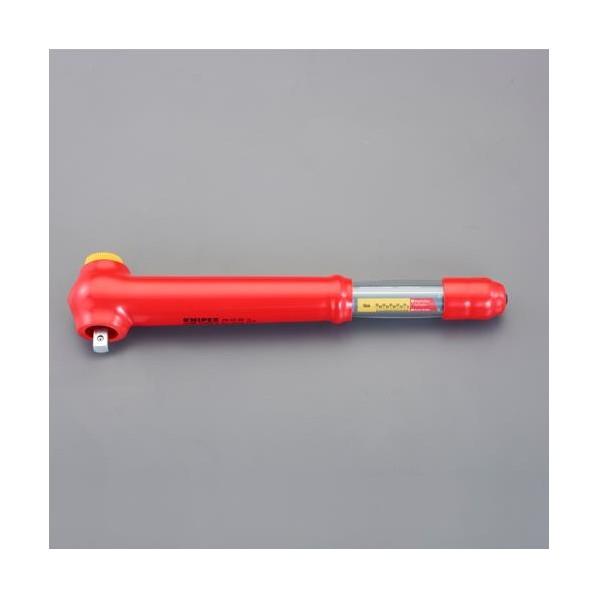 エスコ 絶縁ラチェット式トルクレンチ 3/8sq EA723KN-3A