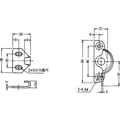 エスコ [ステンレス製]クレセント EA951BH-10｜diy-tool｜02