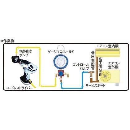 エスコ（ESCO） ［ポケブラック］簡易型真空ポンプ EA112CA : DIY
