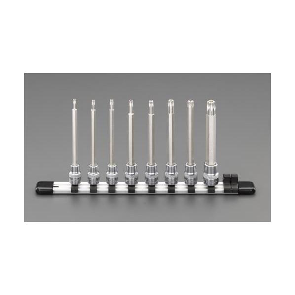 こ ESCO(エスコ) Hexビットソケットセット 1/2”sq EA618RX-100 エスコ