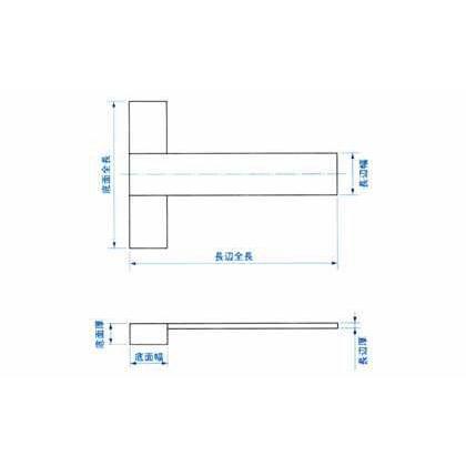 エスコ T型スクエアー 200x140mm EA719AP-3の画像