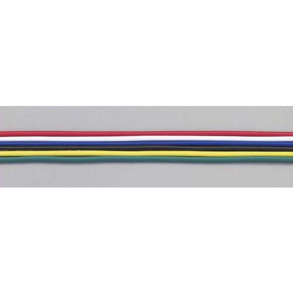 エスコ ビニール絶縁電線［KIV］ 赤 1.25mm2x100m EA940AN-121B_1