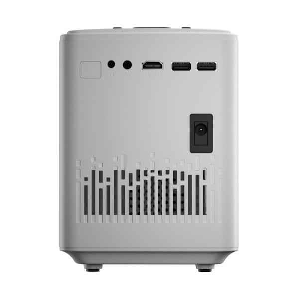 エアリア ミラーレス（直射式投影型）LEDプロジェクター4 WH MS-PJHD04 WH 1個の画像