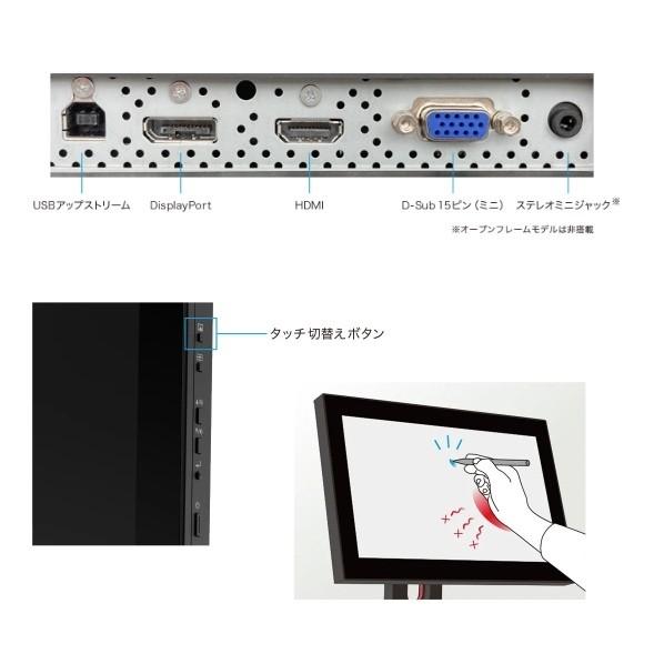 EIZO タッチパネル装着カラー液晶モニター ホワイト 18.5型 (47.0 cm) FDF1983WT-ACTWT 1点_3