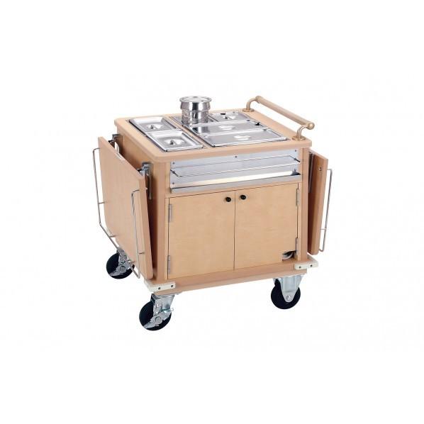 遠藤商事 ユニットケア用ケータリングワゴン HKC5601
