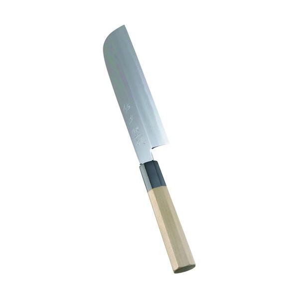 遠藤商事 SA佐文 銀三鏡面仕上 鎌型薄刃 18cm ASB43018