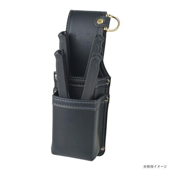 KUROKIN（黒金） 圧着2段ホルダー 大 AH-14BG 1個 | フジ矢 | 05