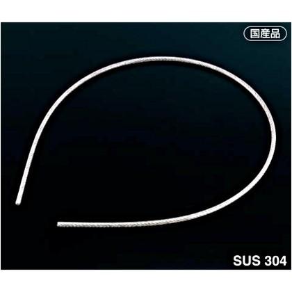 AIOULE　被覆ワイヤロープ　被膜:クリア透明　被膜　コーティング　HS-5071　ワイヤ構成:7×19。長さ:100M　ワイヤ