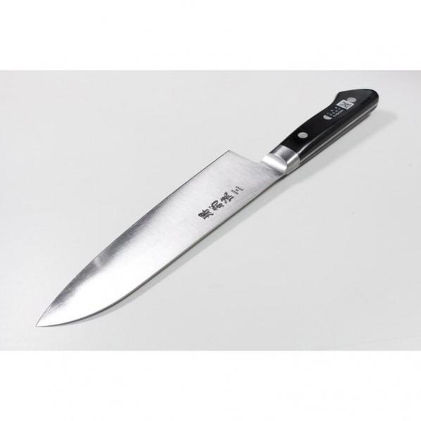 福井 堺翁流 日本鋼三徳 黒合板柄 170mm OSJ170 1本_1